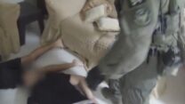 מעצר כמה מהחשודים (צילום מתוך סרטון דוברות המשטרה)