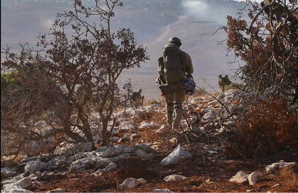 פעילות לוחמי מילואים מחטיבת עציוני בלבנון (צילום: דובר צה״ל)
