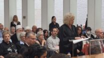 היועצת המשפטית לממשלה גלי בהרב-מיארה בטקס הפרידה ממ"מ נשיא העליון פוגלמן (צילום: אור גואטה)