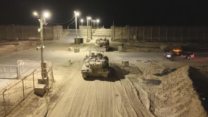 תיעוד: כניסת כוחות אוגדה 162 לצפון רצועת עזה (צילום: דובר צה"ל)