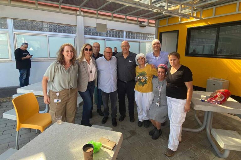 ביקור במפעלי שטראוס ואסם בשדרות