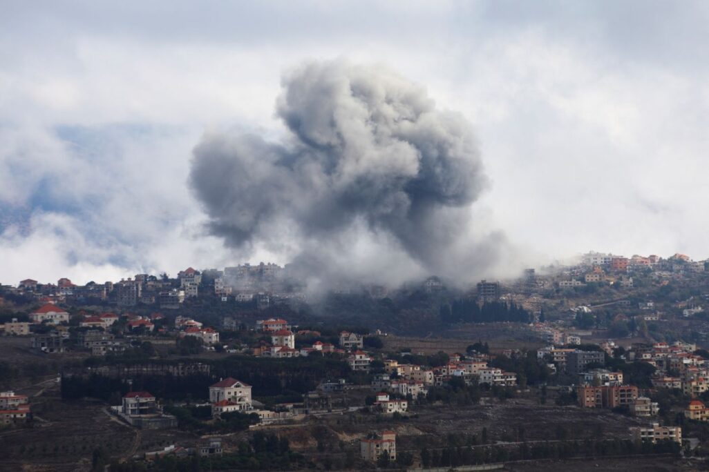 תקיפה בדרום לבנון (צילום ארכיון: REUTERS/Karamallah Daher)
