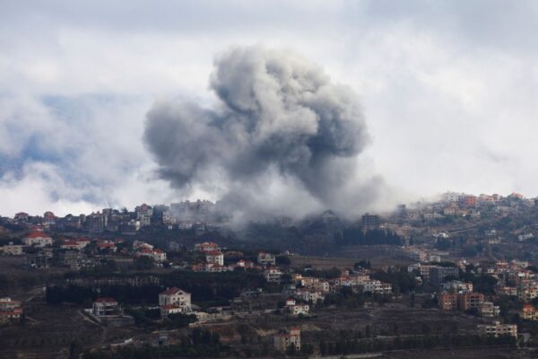 תקיפה בדרום לבנון (צילום ארכיון: REUTERS/Karamallah Daher)