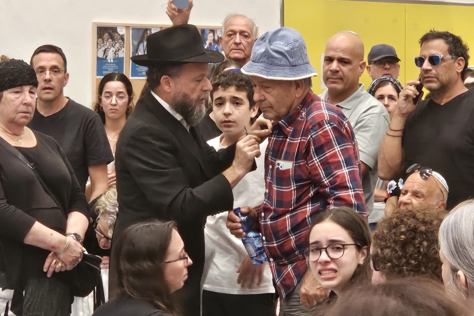 משה, אביו של עומר ויינשטיין (צילום: מאיה רונן)