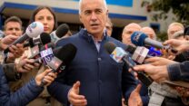 מועמד הימין הקיצוני לנשיאות רומניה, קאלין ג'ורג'סקו (צילום ארכיון: AP Photo/Alexandru Dobre)