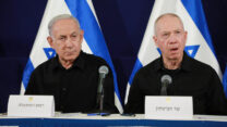 ראש הממשלה בנימין נתניהו ושר הביטחון לשעבר יואב גלנט (צילום: פלאש 90)