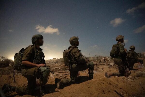 לוחמי צה״ל ברצועת עזה (צילום: דובר צה״ל)