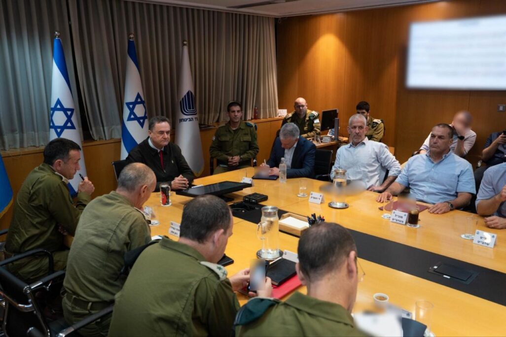 הערכת המצב בנושא החטופים (צילום: אריאל חרמוני, משרד הביטחון)