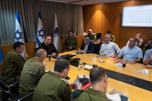 הערכת המצב בנושא החטופים (צילום: אריאל חרמוני, משרד הביטחון)