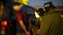 מעצרו של תחריר ספדי (צילום: דוברות המשטרה)