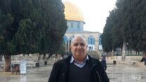 אליאס באבון בביקור בהר הבית (צילום: אלבום פרטי)