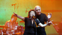 קורין אלאל ומיקי גבריאלוב, 2009 (צילום: רוני שוצר/פלאש 90)