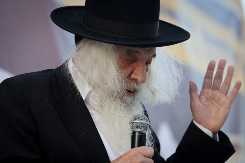 הרב אשר דויטש ז"ל (צילום: חיים גולדברג/ פלאש 90)