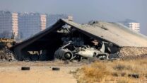 מטוסי קרב של צבא סוריה שהושמדו מהאוויר בתקיפות צה״ל (צילום: רשתות חברתיות)