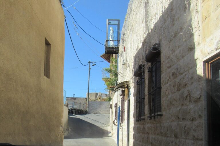 רחוב בג'יש (צילום: יניב שרון)