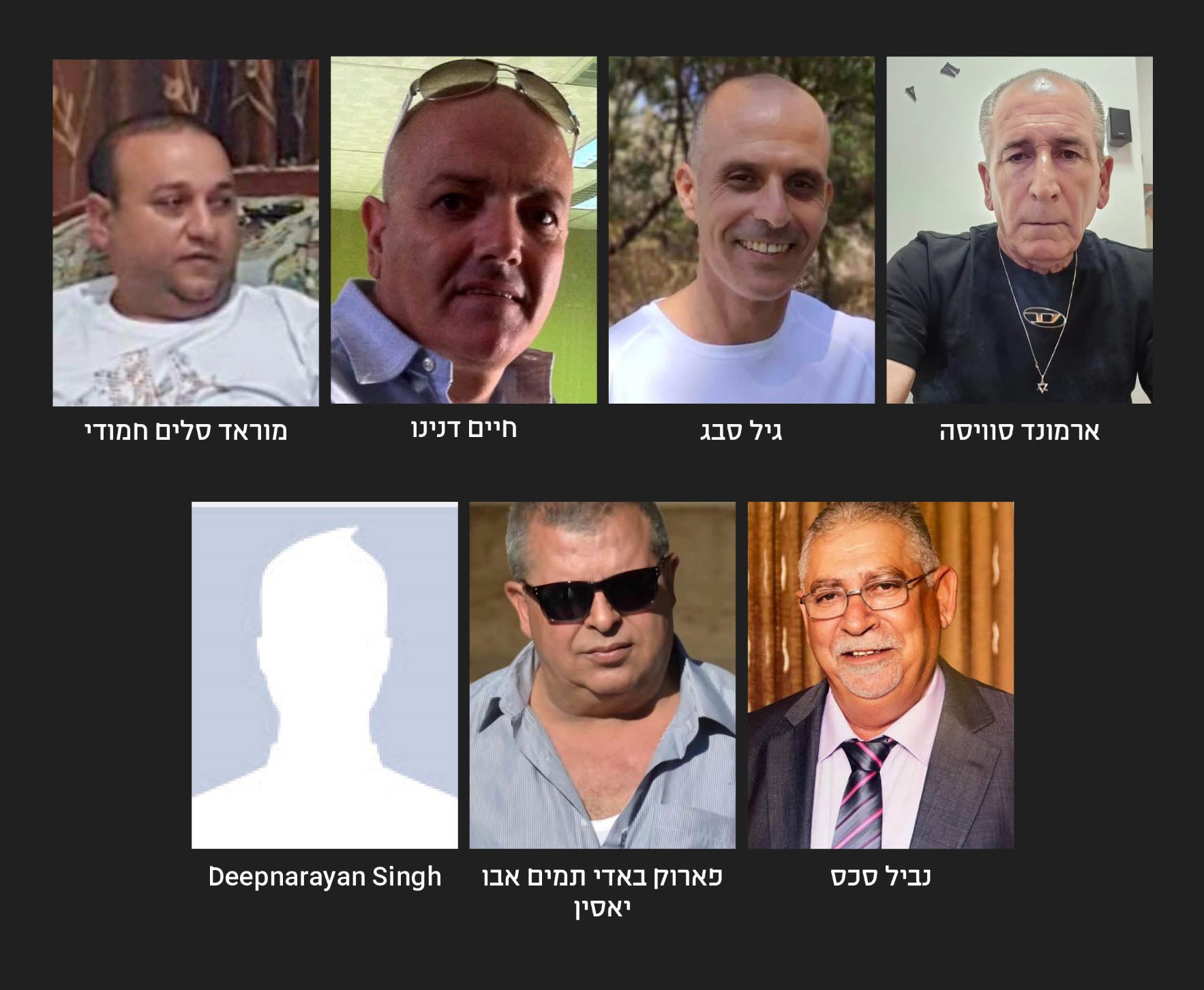 העובדים שנהרגו במקום עבודתם במאי 2024 (גרפיקה: דבר)