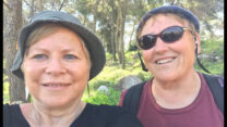 עליזה רייז (מימין) ורחל כהן, שנרצחו בפיגוע בכפר פונדוק (צילום: מועצה מקומית קרני שומרון)
