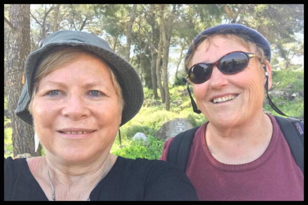 עליזה רייז (מימין) ורחל כהן, שנרצחו בפיגוע בכפר פונדוק (צילום: מועצה מקומית קרני שומרון)