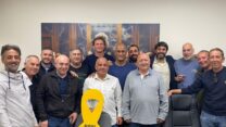 חתימת ההסכם הקיבוצי לעובדי תעבורה ימית אשדוד (צילום: דוברות ההסתדרות)