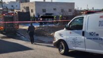 הרכב שבה נספתה פעוטה בת שנתיים בחורה (צילום: תיעוד מבצעי מד"א)