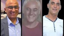 שלושת נרצחים בחברה הערבית: באסם צפוות בדאח (מימין), מוחסן אבו צאלח, ג'מיל טייב חלאילה (צילומים: לפי סעיף 27א לחוק זכויות היוצרים)