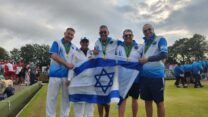 נבחרת הכדורשער באליפות אירופה האחרונה (צילום: באדיבות התאחדות אילת)