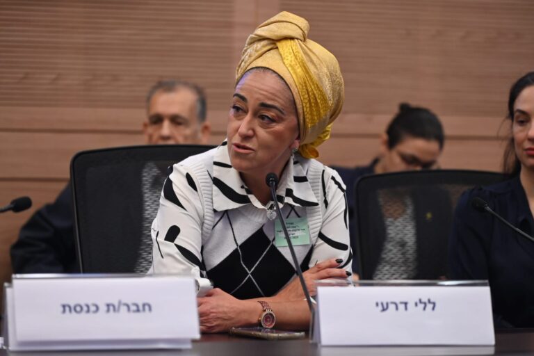 ללי דרעי. "אני רוצה מכסות של אברכים, לא מכסות של חיילים" (צילום: אור גואטה)
