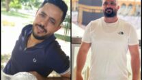 ויסאם יזבק (מימין) ועבד אלמונעם גנדאוי (צילום: רשתות חברתיות, לפי סעיף 27א לחוק זכויות היוצרים)