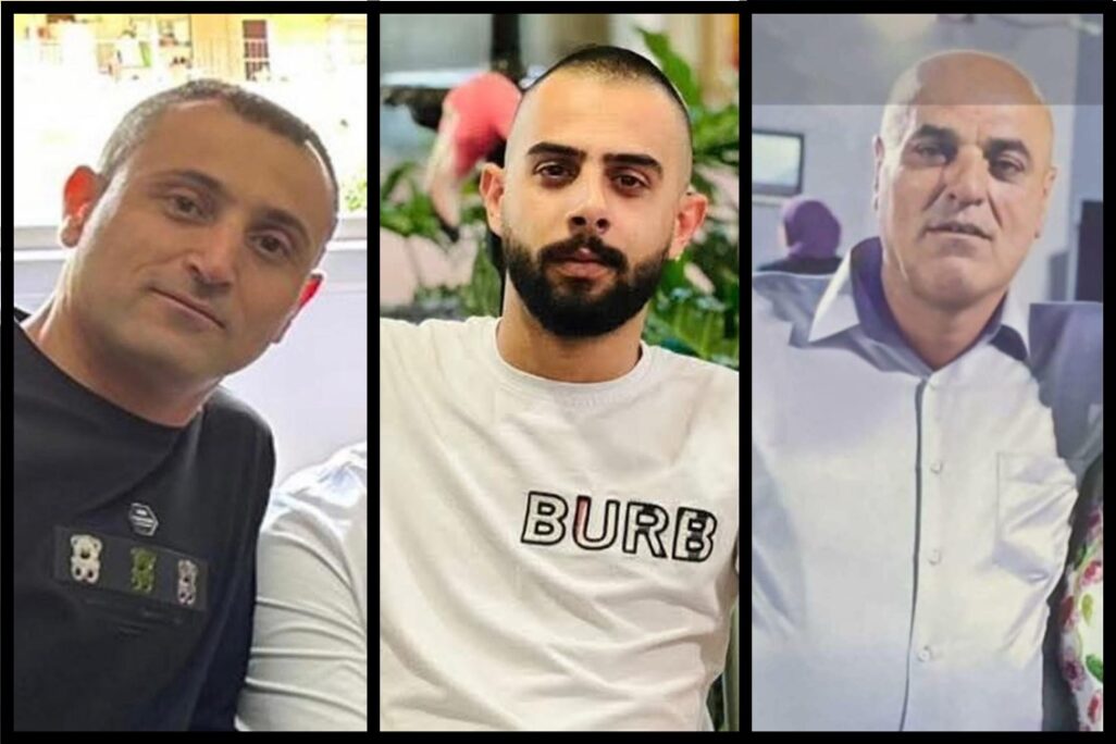 שלושת הנרצחים באירוע הירי והדריסה באום אל פחם, מימין: רובחי מחאמיד, אחמד ג'בארין ועז אל-דין אל-דיק מחאמיד (צילום: מרשתות חברתיות) שלושת הנרצחים באירוע הירי והדריסה באום אל פחם, מימין: רובחי מחאמיד, אחמד ג'בארין ועז אל-דין אל-דיק מחאמיד (צילום: מרשתות חברתיות)