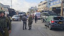 זירת הפיגוע סמוך לקדומים ביהודה ושומרון (צילום: תיעוד מבצעי מד"א)