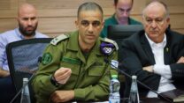 ראש אכ"א האלוף דדו בר כליפא בכנסת (צילום: נועם מושקוביץ'/דוברות הכנסת)