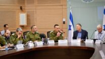 הרמטכ״ל הרצי הלוי בדיון ועדת החוץ והביטחון בכנסת (צילום: דני מושקוביץ׳/ דוברות הכנסת)