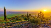 זריחה בעמק יזרעאל (צילום: RnDmS / Shutterstock)