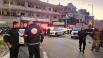 זירת הרצח המשולש באום אל פחם (צילום ארכיון: תיעוד מבצעי מד״א)