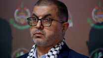 בכיר חמאס באסם נעים (צילום: REUTERS/Mohamed Azakir)