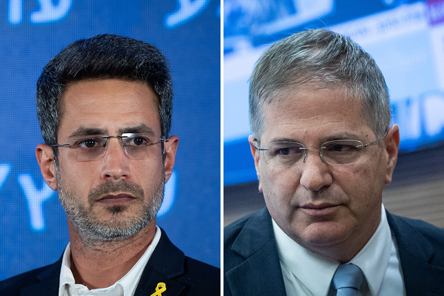 שר החינוך יואב קיש וראש עיריית קריית שמונה אביחי שטרן (צילומים: יונתן זינדל/פלאש 90) שר החינוך יואב קיש וראש עיריית קריית שמונה אביחי שטרן (צילומים: יונתן זינדל/פלאש 90)