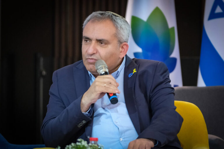 השר זאב אלקין. זיהה הזדמנות בשינוי הסטטוס הביטחוני (צילום: דוד טברסקי)