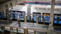 הרכבת הקלה בתל אביב (צילום: ישראל הדרי/פלאש90)