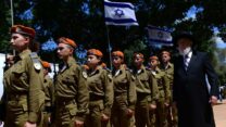 חיילי צה״ל בטקס זיכרון צבאי (צילום ארכיון: תומר נויברג/ פלאש90)