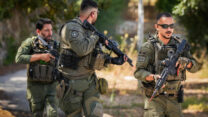משרתי מילואים בתרגיל צבאי בקריית שמונה, יוני 2024 (צילום: אייל מרגולין/פלאש90)
