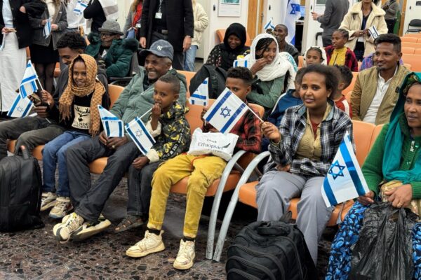 יהודים מאתיופיה עולים לישראל (צילום: דוברות ח"כ משה סולומון)