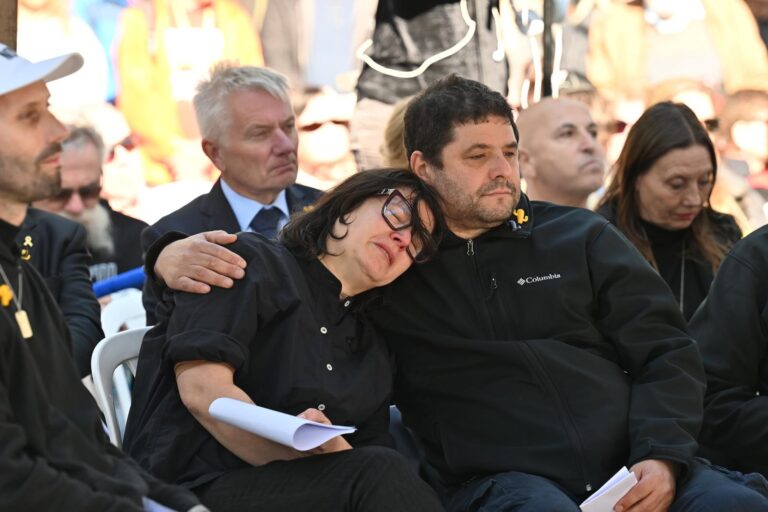 הלווייתו של עודד ליפשיץ ז"ל בניר עוז (צילום: פאולינה פטימר)
