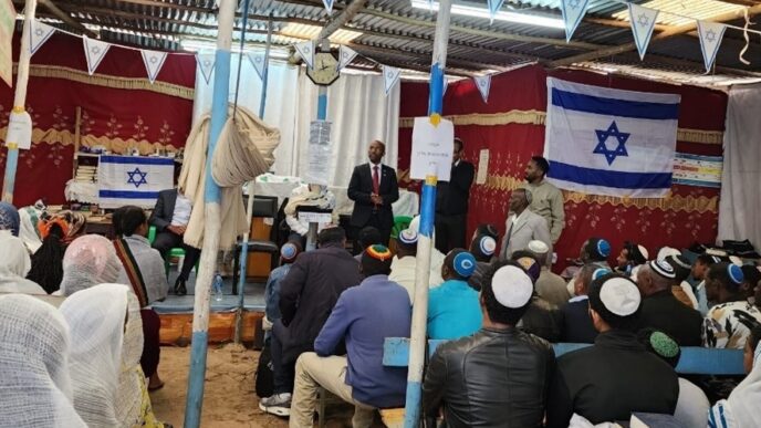 ח"כ משה סולומון בביקור באדיס אבבה שבאתיופיה (צילום ארכיון: דוברות לשכת חבר הכנסת)