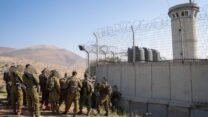 כוחות צה"ל ליד המוצב בתייסיר (צילום: דובר צה"ל)