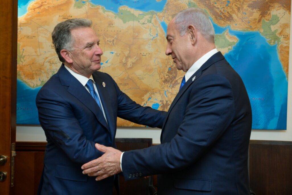 ראש הממשלה נתניהו בפגישה עם שליח טראמפ למזה"ת סטיב ויטקוף (צילום: מעיין טואף / לע״מ)