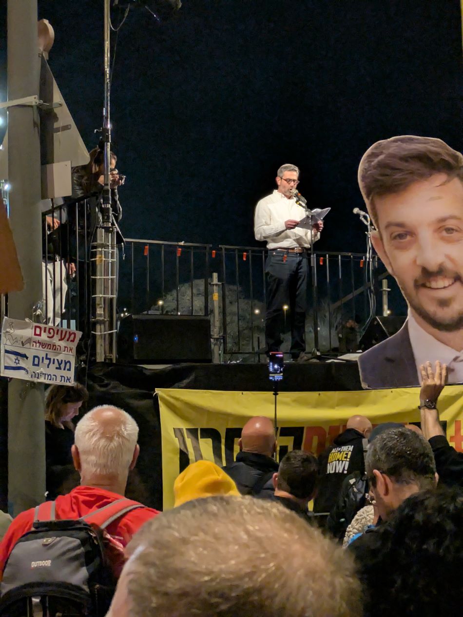 צבי זוסמן, אביו של רס"ל (במיל') בן זוסמן ז"ל שנפל בקרב בעזה (צילום: רועי הורביץ)