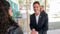 ראש עיריית קריית שמונה, אביחי שטרן (צילום: מיכאל גלעדי/ פלאש90)