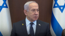 ראש הממשלה בנימין נתניהו בפתח ישיבת הממשלה (צילום מסך: לשכת ראש הממשלה)