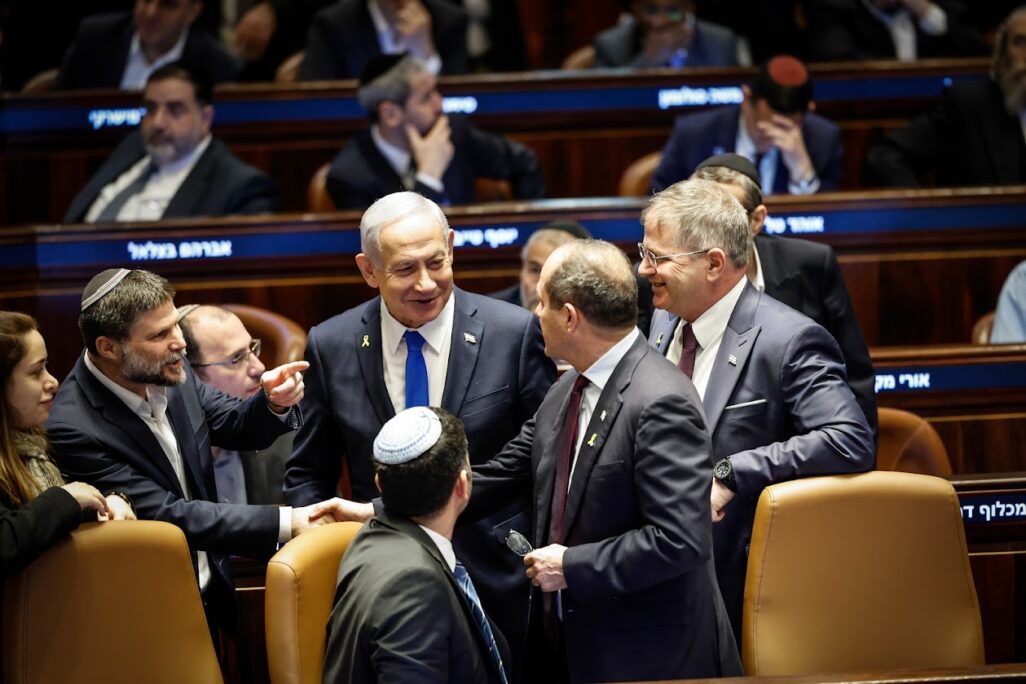 מליאת הכנסת לאישור תקציב 2025 ( קרדיט צילום: נועם מושקוביץ/דוברות הכנסת)