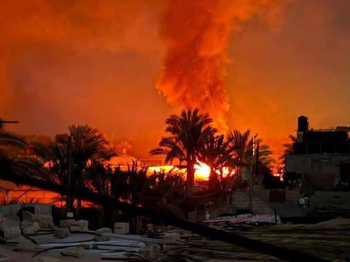 תקיפות חיל האוויר ברצועת עזה אחרי קריסת הפסקת האש (צילום: רשתות חברתיות) תקיפות חיל האוויר ברצועת עזה אחרי קריסת הפסקת האש (צילום: רשתות חברתיות)